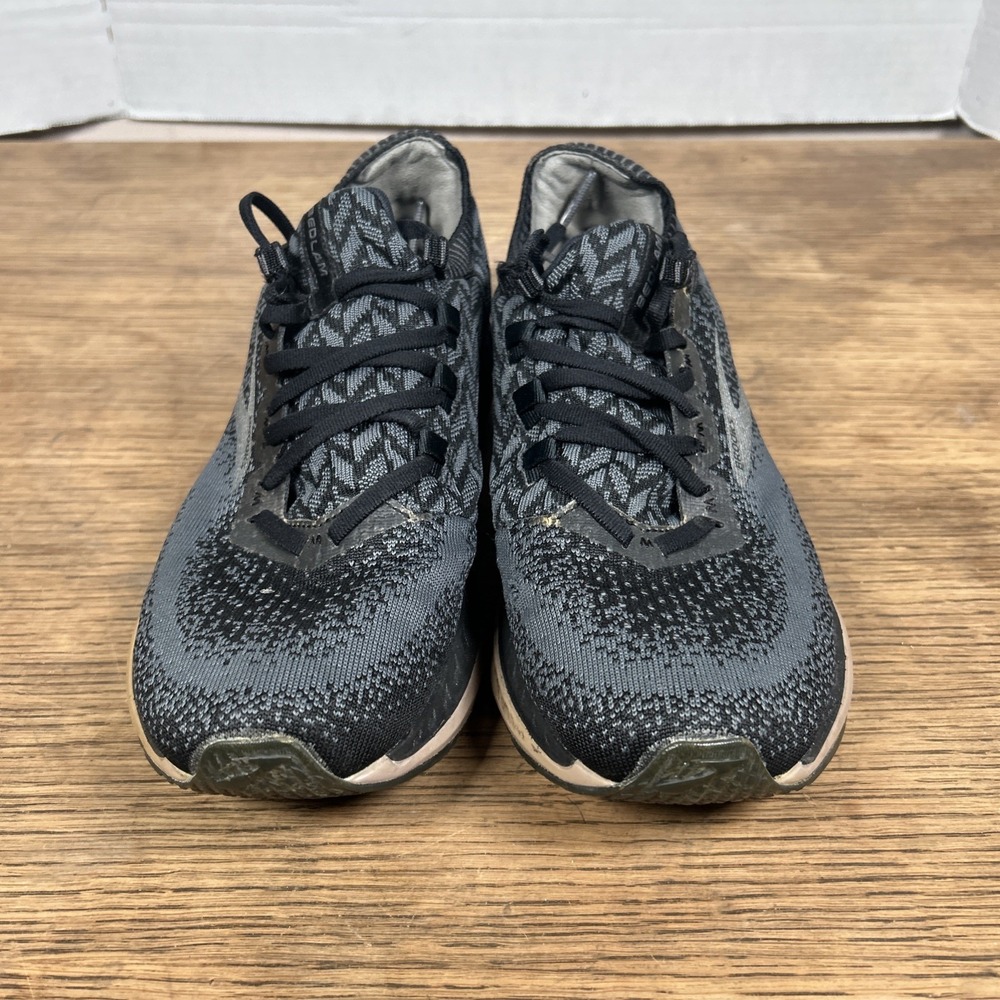 Brooks Bedlam Shoes Womens‎ Size 9.5 Black Knit Running Sneakers 1202721B049